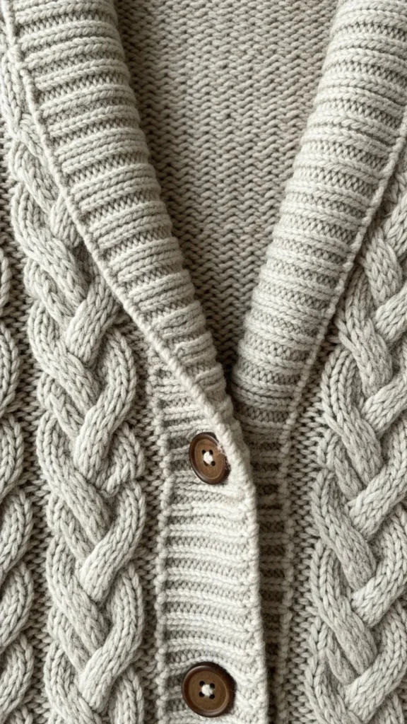 Cable Knit Cardigan
