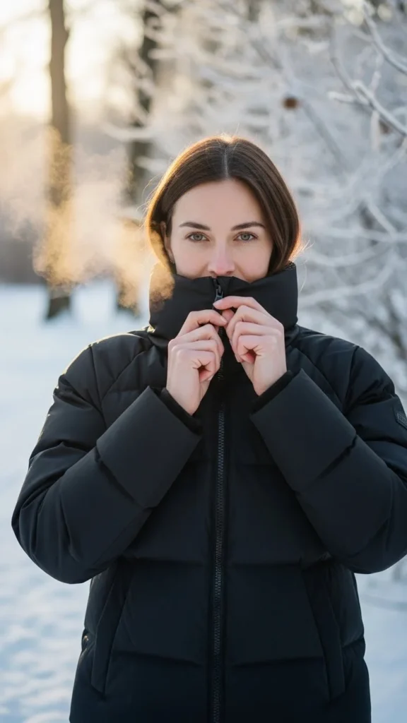 Classic Black Down Puffer