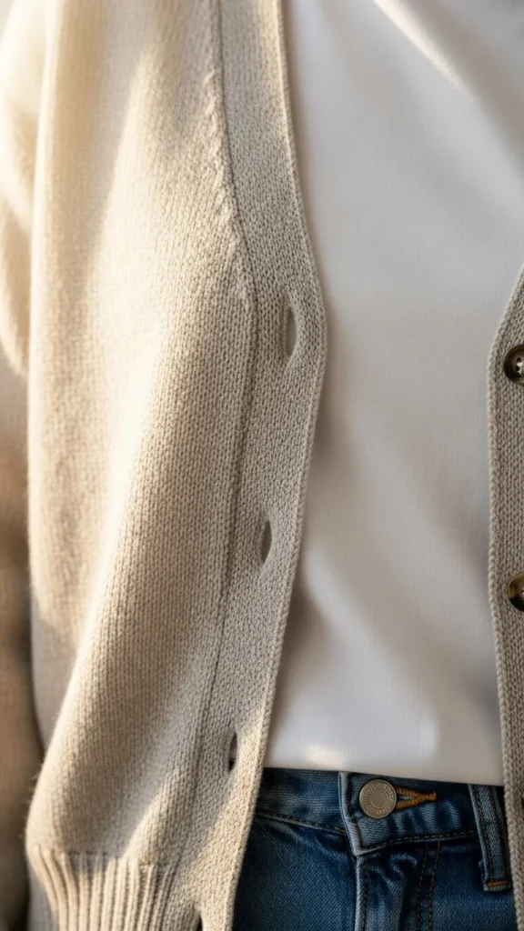 Classic Button-Up Cardigan