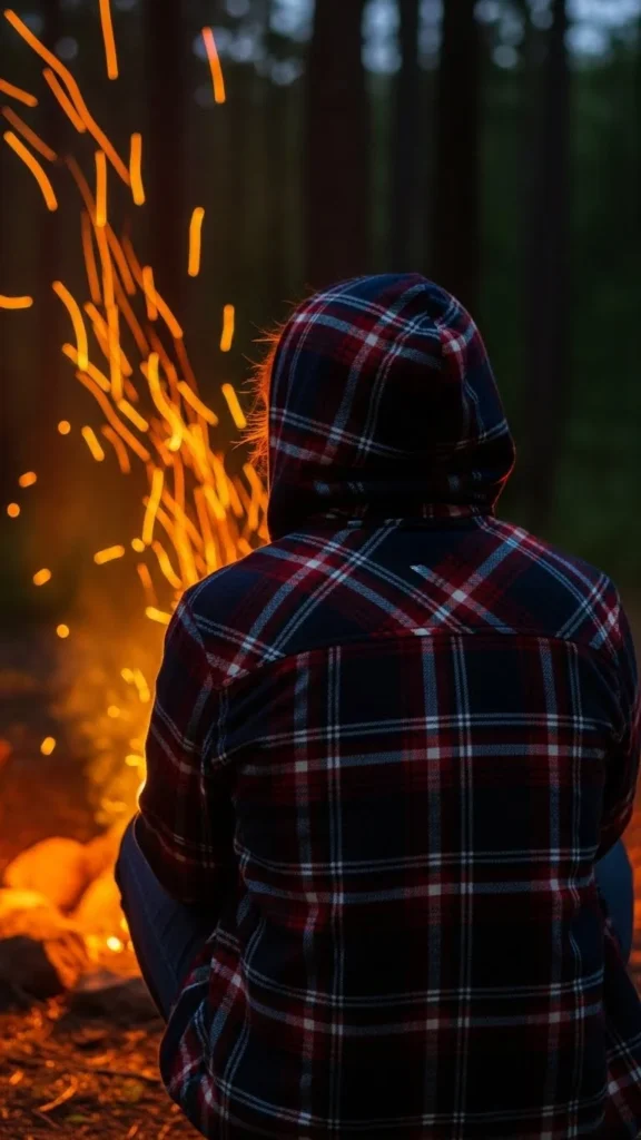 Cozy Hooded Flannel Shirt