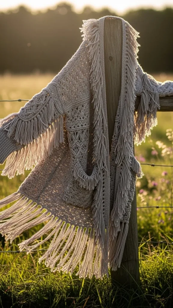 Fringe Cardigan