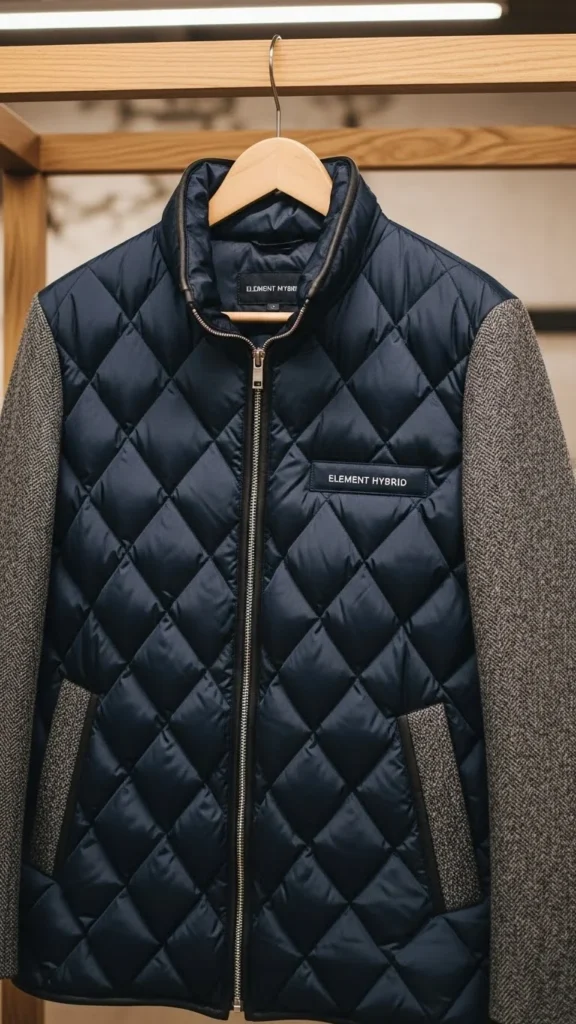 Hybrid Wool-Puffer Mix