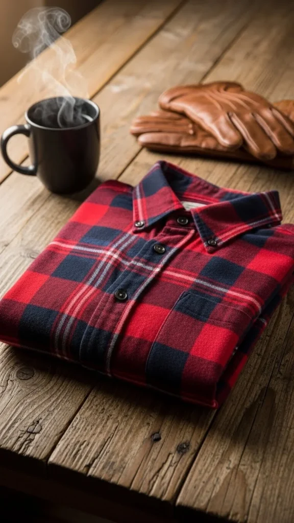 The Classic Plaid Button-Up Shirt