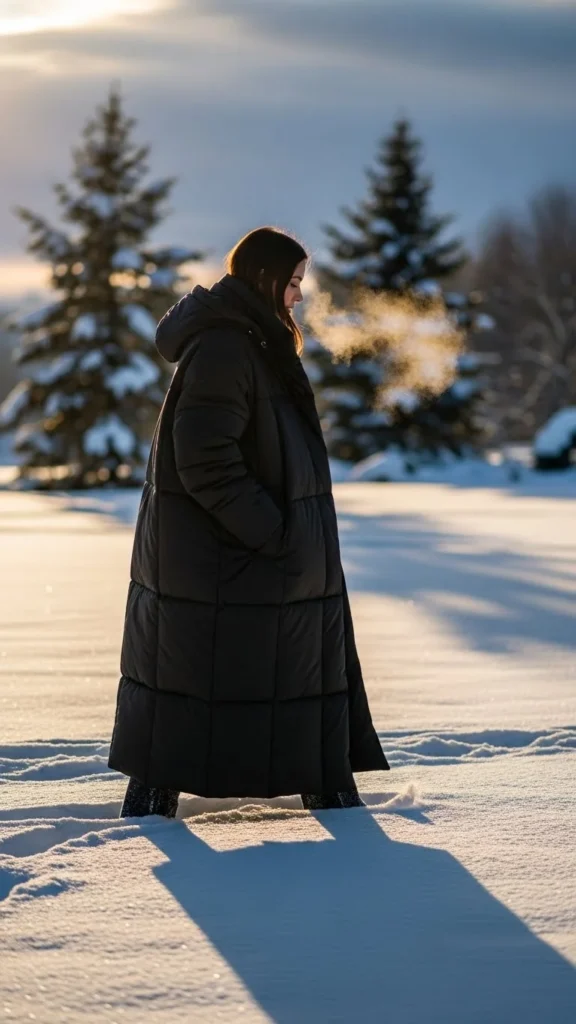 Maxi-Length Puffer Coat