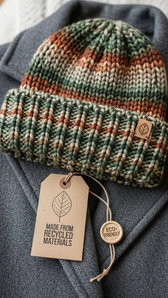Recycled Yarn Beanie