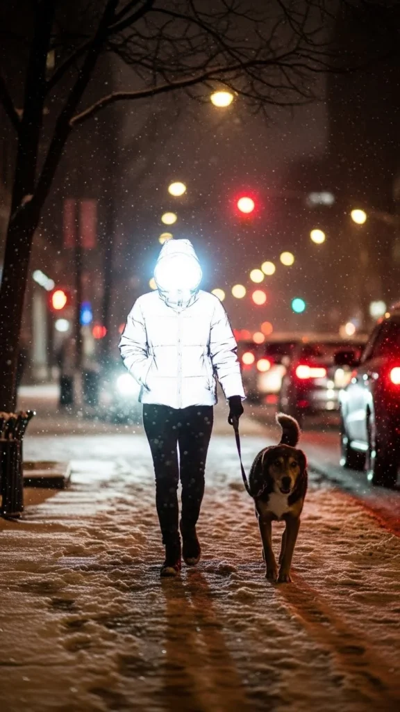 Reflective Night Puffer