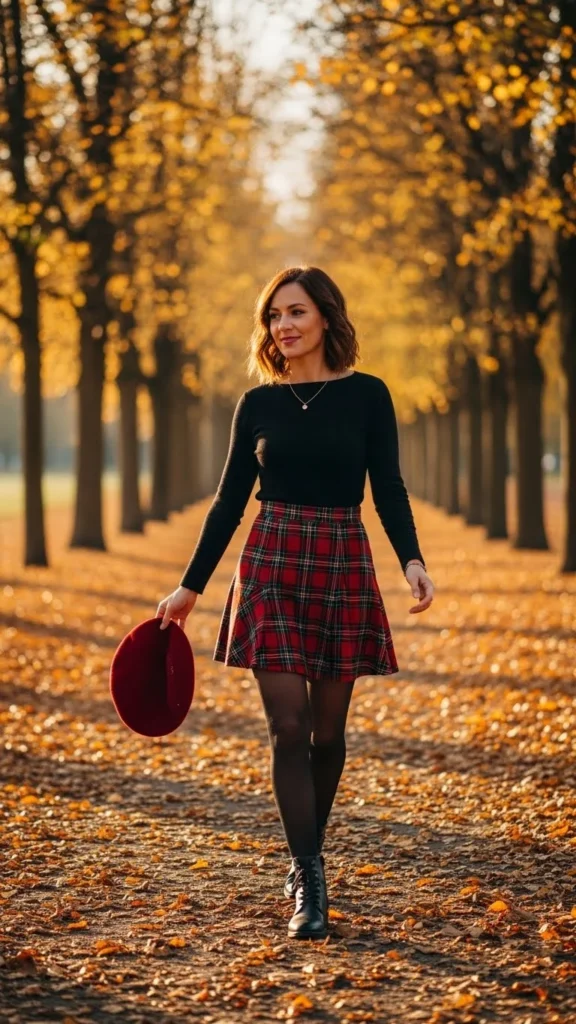 The Plaid Mini Skirt