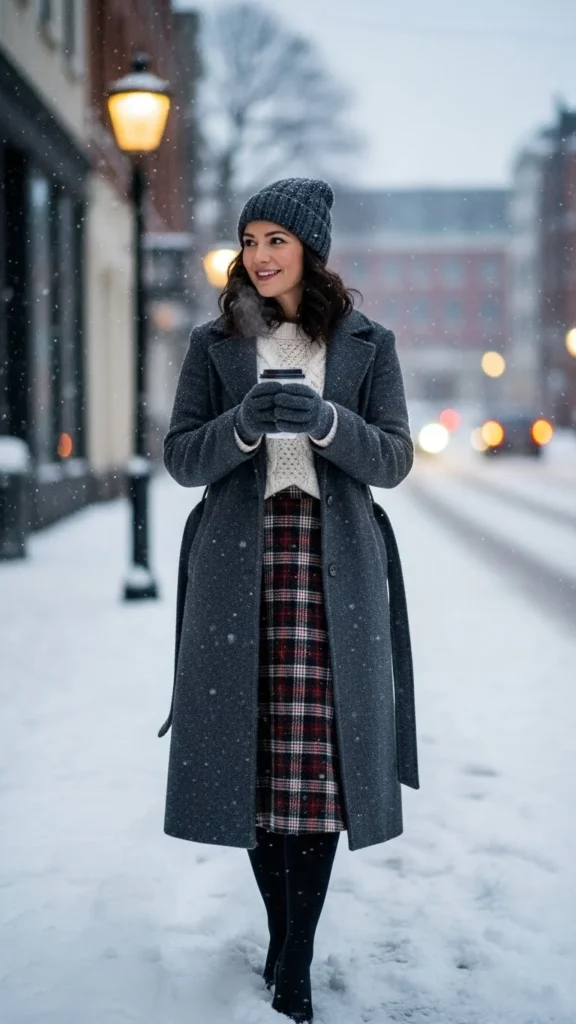 Warm, Chic, and Layered Right