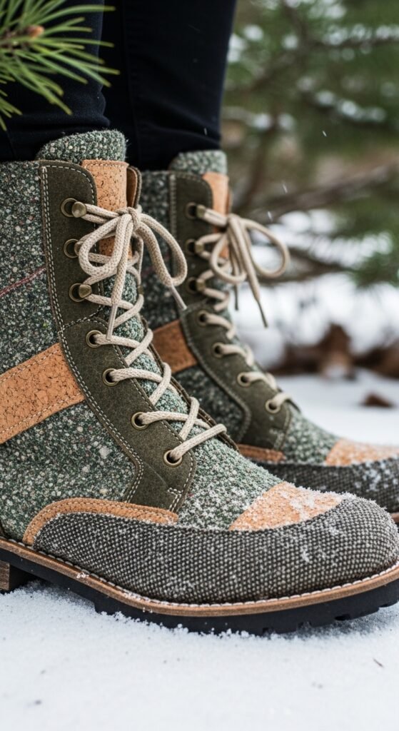 Eco-Friendly Recycled Boots