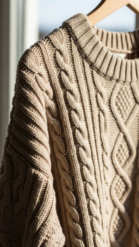 The Classic Cable Knit Sweater