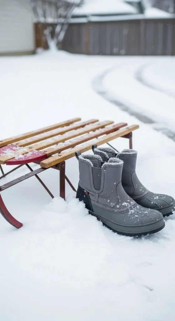 Pull-On Snow Boots