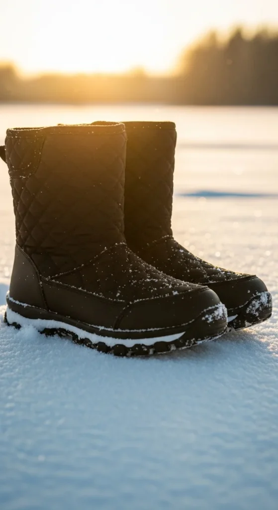 Quilted Winter Boots