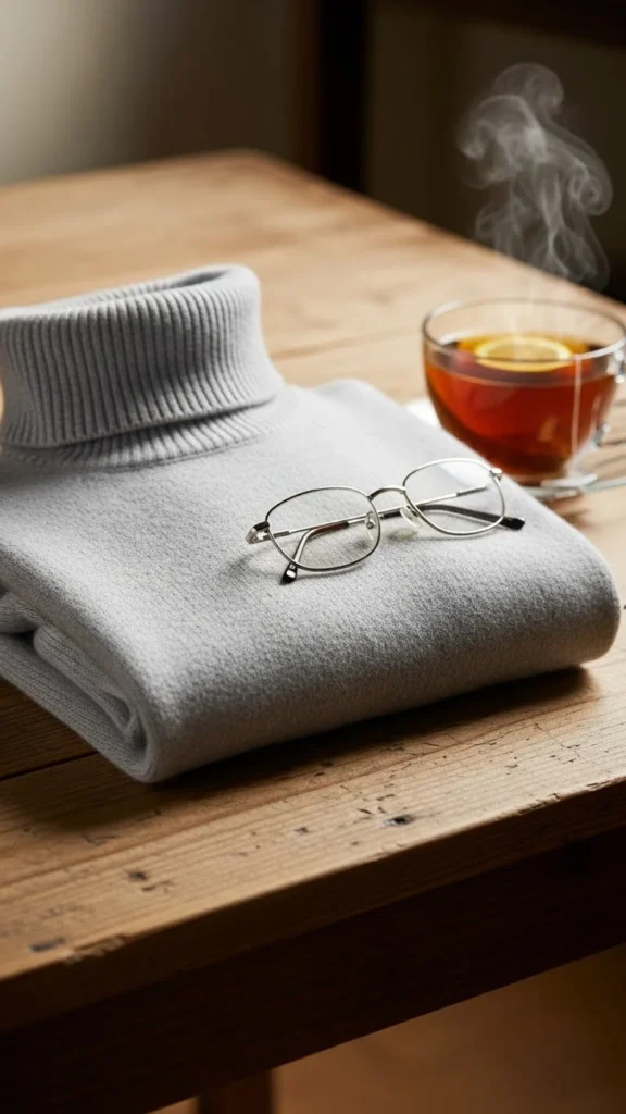 Cashmere Turtleneck Sweater