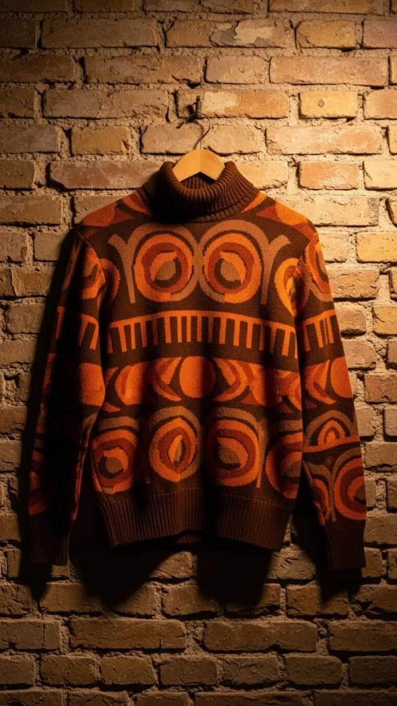 Vintage-Inspired Turtleneck