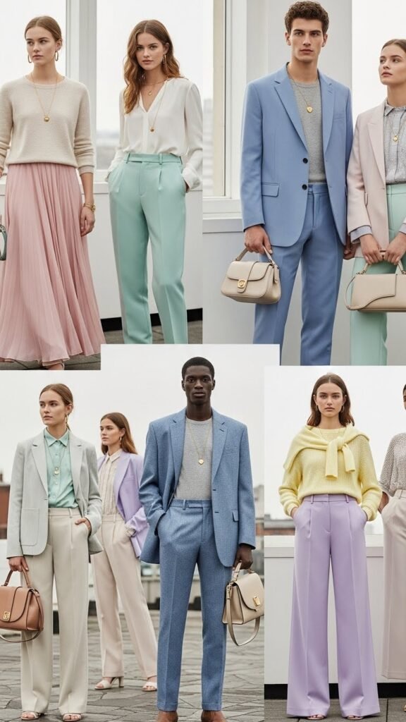 How to Wear Pastel Colors