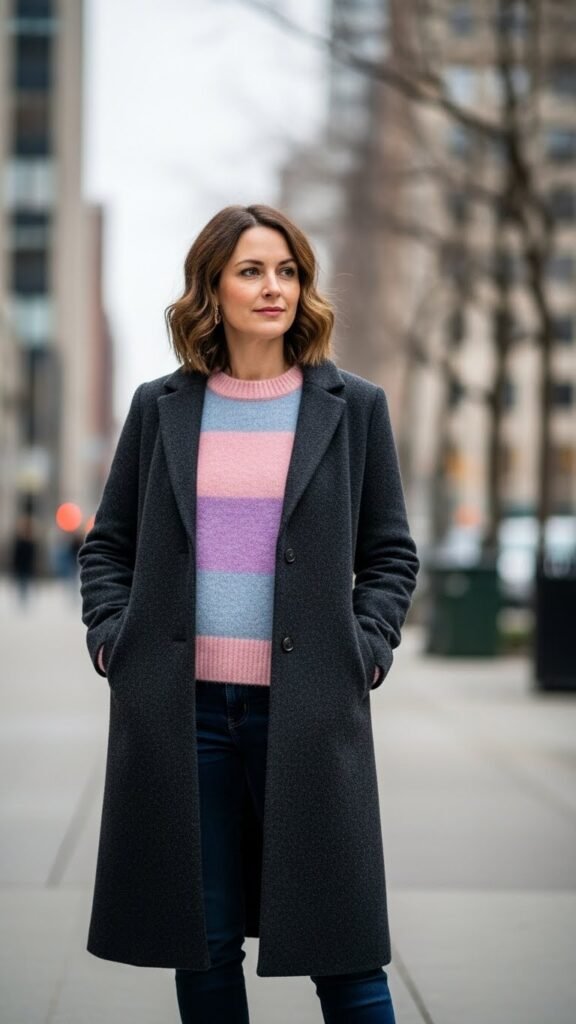 Use Layering to Transition Pastels Into Fall and Winter