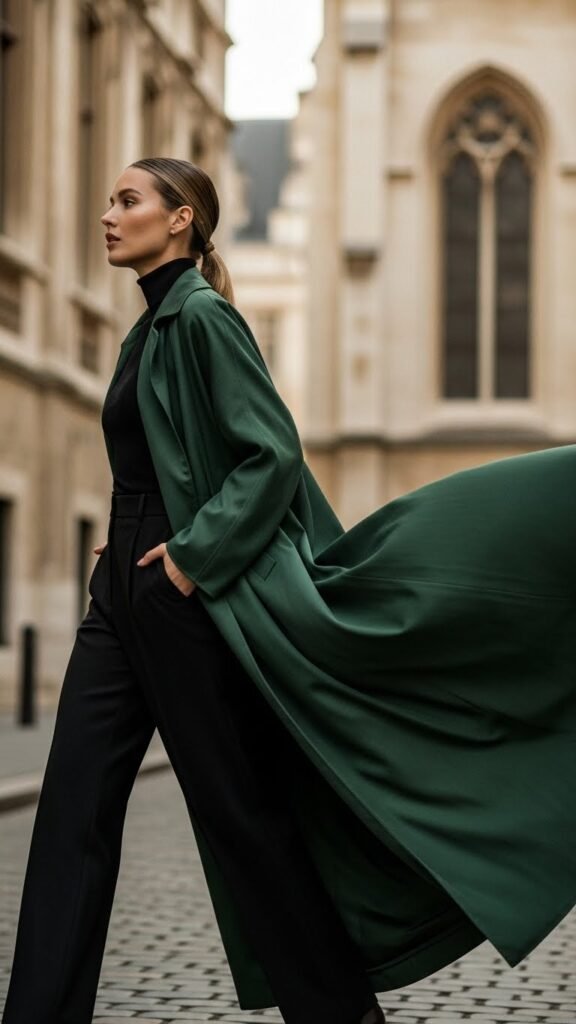 Longline Coat Over Simple Base