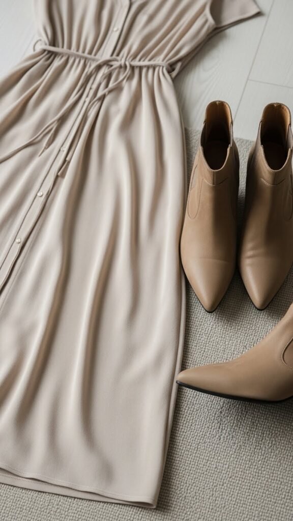 Match Boot Height to Dress Length